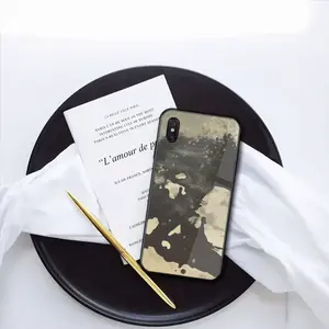 Silver Series Blob iPhone X Phone Case (Tempered Film)