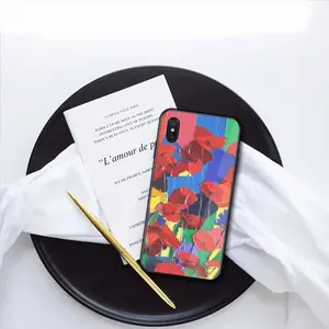 Poppies iPhone X Phone Case (Tempered Film)