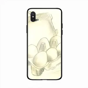 6 Eier Im Karton Six Eggs In The Cardboard iPhone X Phone Case (Tempered Film)