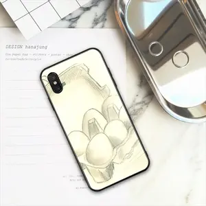 6 Eier Im Karton Six Eggs In The Cardboard iPhone X Phone Case (Tempered Film)