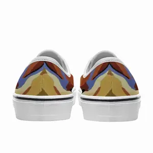 Men Calanque Near Toulon Mediterranean Cove Low Top Shoes (Foam)