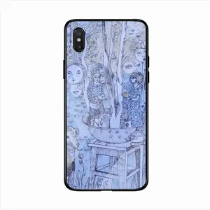 Tree Of Gold iPhone X Phone Case (Tempered Film)