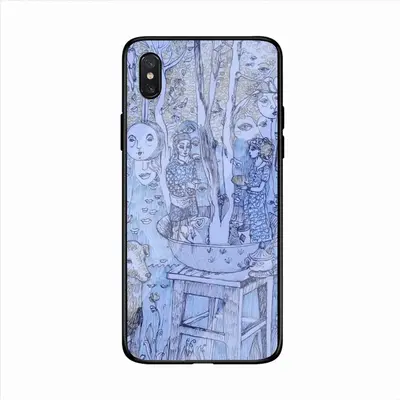 Tree Of Gold iPhone X Phone Case (Tempered Film)