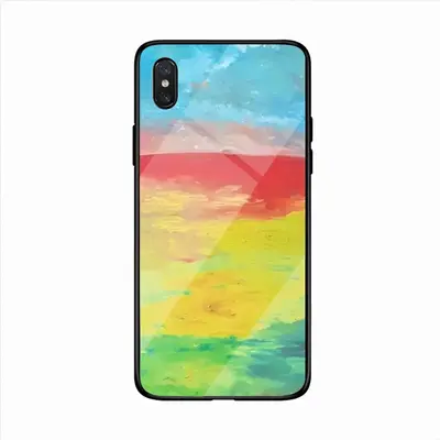 Earthly Aurora iPhone X Phone Case (Tempered Film)