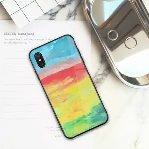 Earthly Aurora iPhone X Phone Case (Tempered Film)