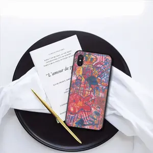 Fired iPhone X Phone Case (Tempered Film)