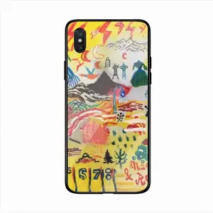 Maroc & Roll iPhone X Phone Case (Tempered Film)