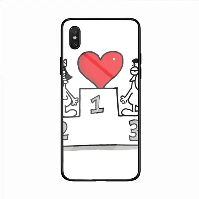 Love Is The Champion iPhone X Phone Case (Tempered Film)