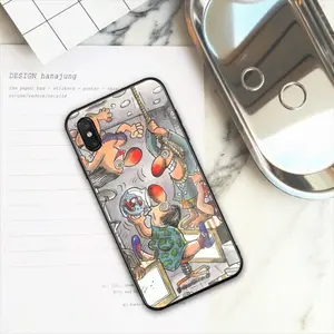 Office Mayhem iPhone X Phone Case (Tempered Film)