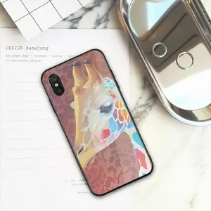 Giraffe iPhone X Phone Case (Tempered Film)