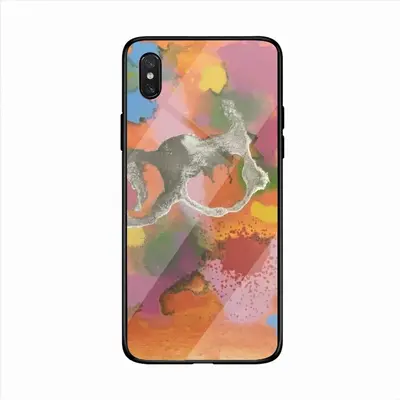 Be Happy iPhone X Phone Case (Tempered Film)