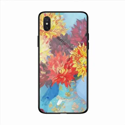 “Oriental Motif” iPhone X Phone Case (Tempered Film)