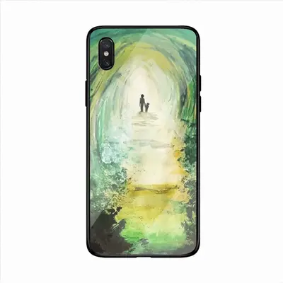 Light At The End Of The Tunnel iPhone X Phone Case (Tempered Film)