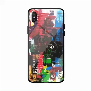 #090 iPhone X Phone Case (Tempered Film)