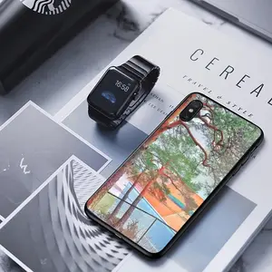 Deep Breath iPhone X Phone Case (Tempered Film)