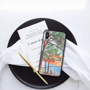 Deep Breath iPhone X Phone Case (Tempered Film)