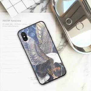 Eagle Scratch iPhone X Phone Case (Tempered Film)