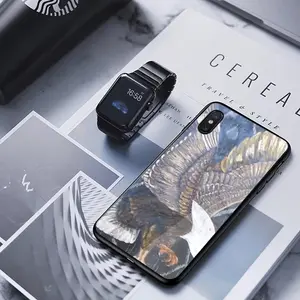 Eagle Scratch iPhone X Phone Case (Tempered Film)