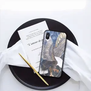 Eagle Scratch iPhone X Phone Case (Tempered Film)