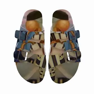 Men Elegy About Jerusalem Cork Sandals