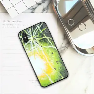 Green Fireworks iPhone X Phone Case (Tempered Film)