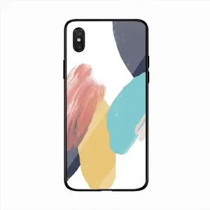 Square iPhone X Phone Case (Tempered Film)