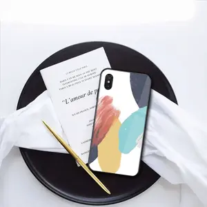 Square iPhone X Phone Case (Tempered Film)