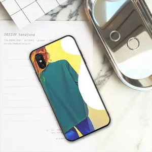 Blonde iPhone X Phone Case (Tempered Film)