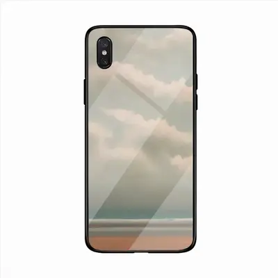 A Day At The Beach Mother And Child iPhone X Phone Case (Tempered Film)