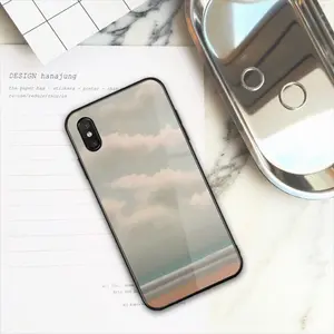 A Day At The Beach Mother And Child iPhone X Phone Case (Tempered Film)