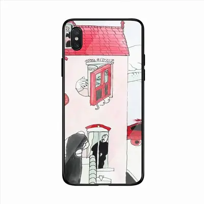 Dream House iPhone X Phone Case (Tempered Film)