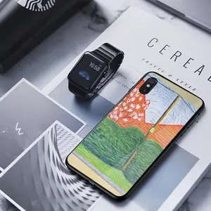 Verdant Curtain iPhone X Phone Case (Tempered Film)