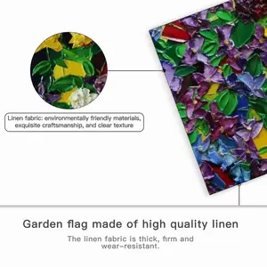 Ballinspittle Back Road Ireland Linen Garden Flag (Multi-Size)