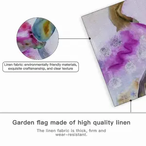 Weird Nature #2 Linen Garden Flag (Multi-Size)