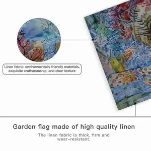 Song About The Angel Linen Garden Flag (Multi-Size)