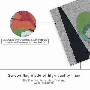 Untitled E Linen Garden Flag (Multi-Size)