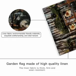 Family Joy Linen Garden Flag (Multi-Size)