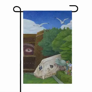 It Was A Creature Of Myth Linen Garden Flag (Multi-Size)