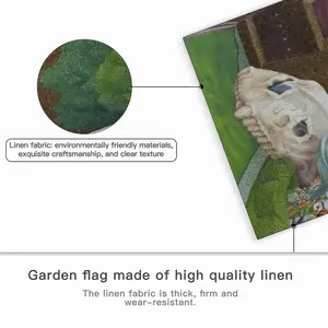 It Was A Creature Of Myth Linen Garden Flag (Multi-Size)