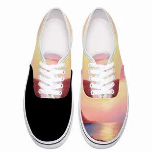 Men Red Sea Sunset Low Top Shoes (Foam)