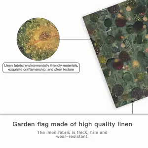 Coexistence Linen Garden Flag (Multi-Size)