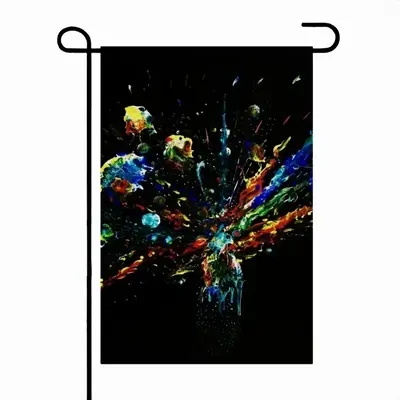 Dancing Cells K Linen Garden Flag (Multi-Size)