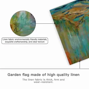 Ataraxia Linen Garden Flag (Multi-Size)