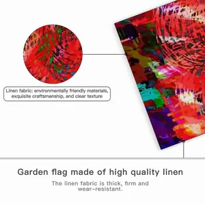 Whirlwind Linen Garden Flag (Multi-Size)