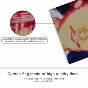 Portrait Of Chris Linen Garden Flag (Multi-Size)