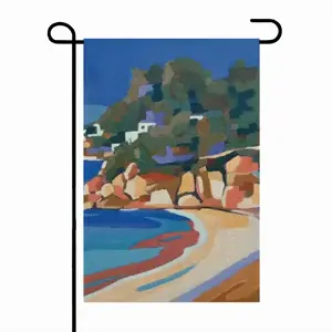 The Billionaires Cove In Cap Dantibes Linen Garden Flag (Multi-Size)