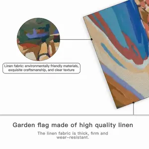 The Billionaires Cove In Cap Dantibes Linen Garden Flag (Multi-Size)