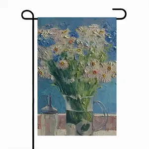 Сhamomiles Linen Garden Flag (Multi-Size)