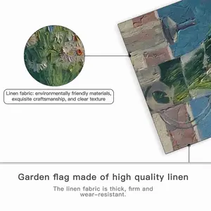 Сhamomiles Linen Garden Flag (Multi-Size)