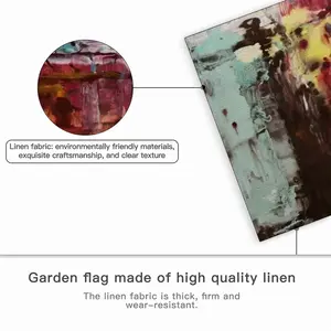 On The Wave Linen Garden Flag (Multi-Size)